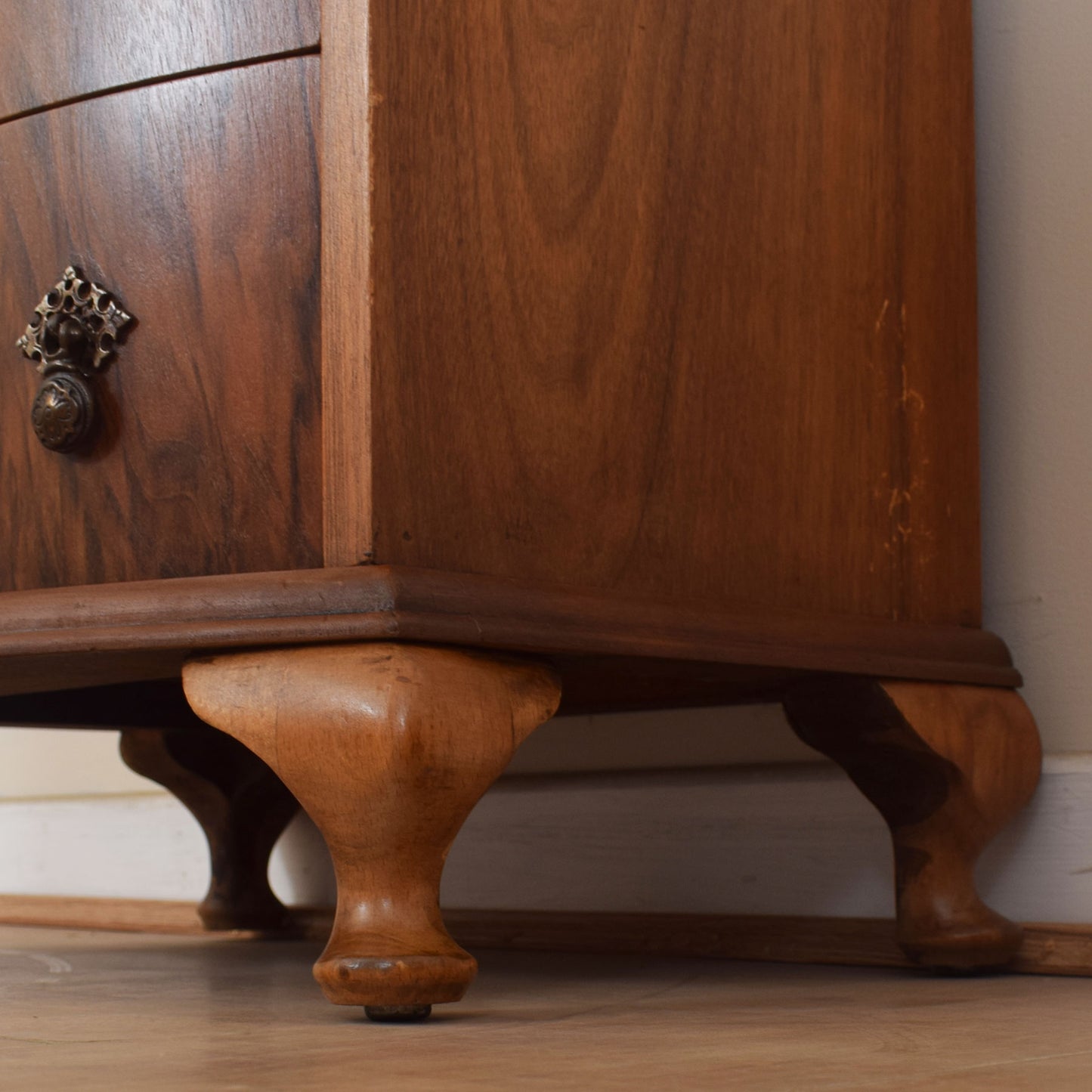 Small Walnut Chest of Drawers