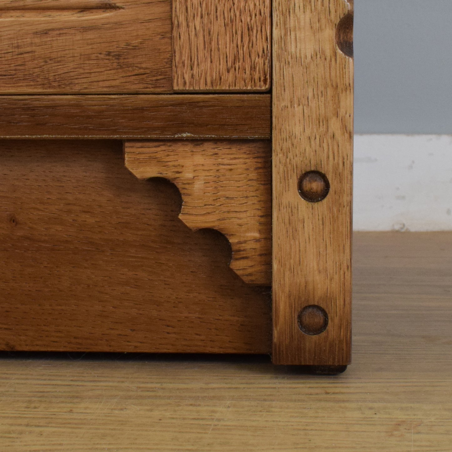 Restored Oak Display Dresser