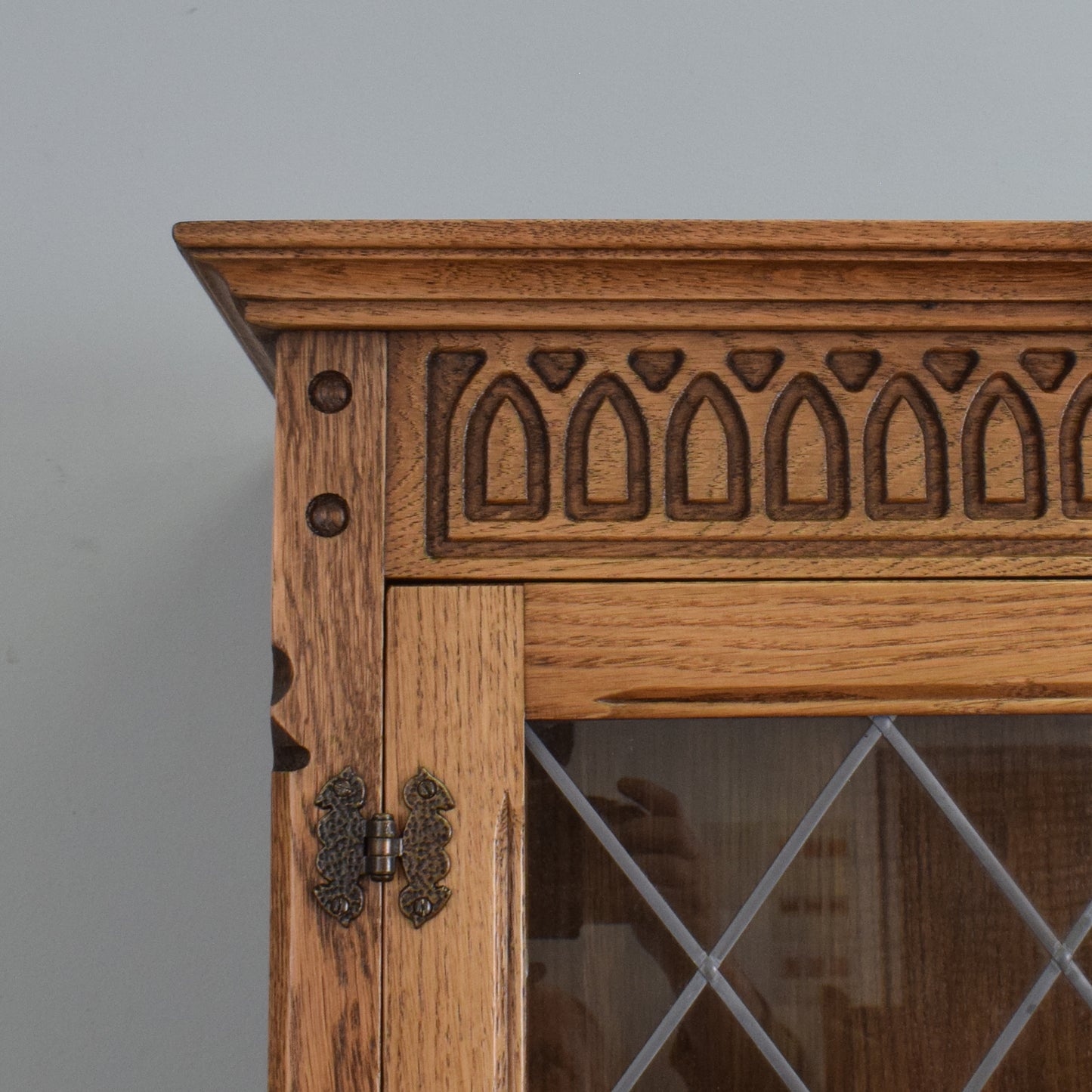 Restored Oak Display Dresser