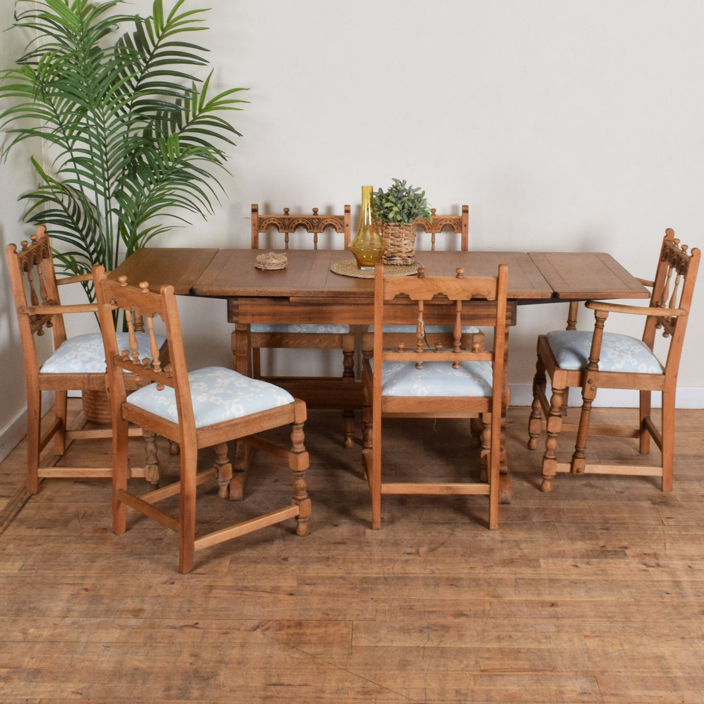 Ercol Table and Six Chairs