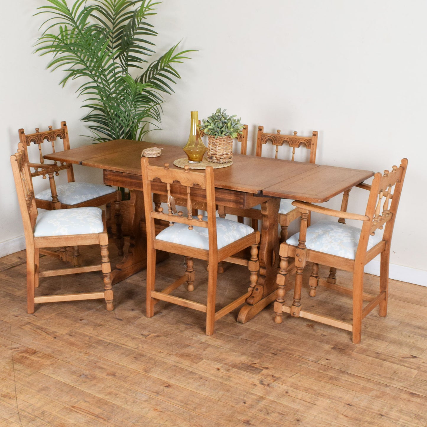 Ercol Table and Six Chairs