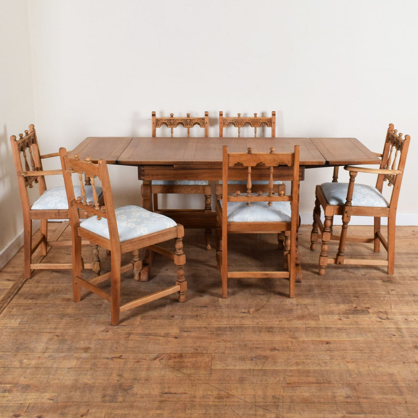 Ercol Table and Six Chairs