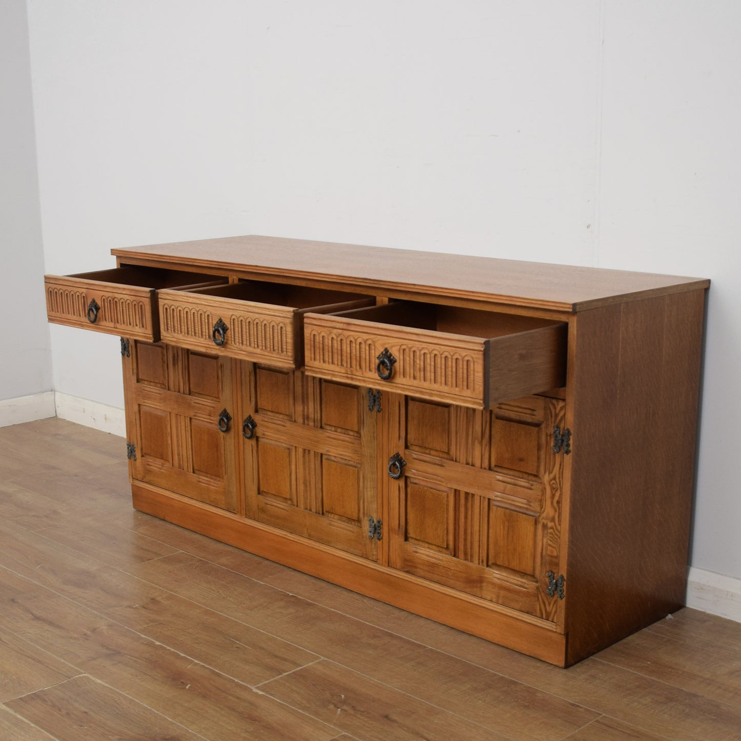 Restored Oak Sideboard