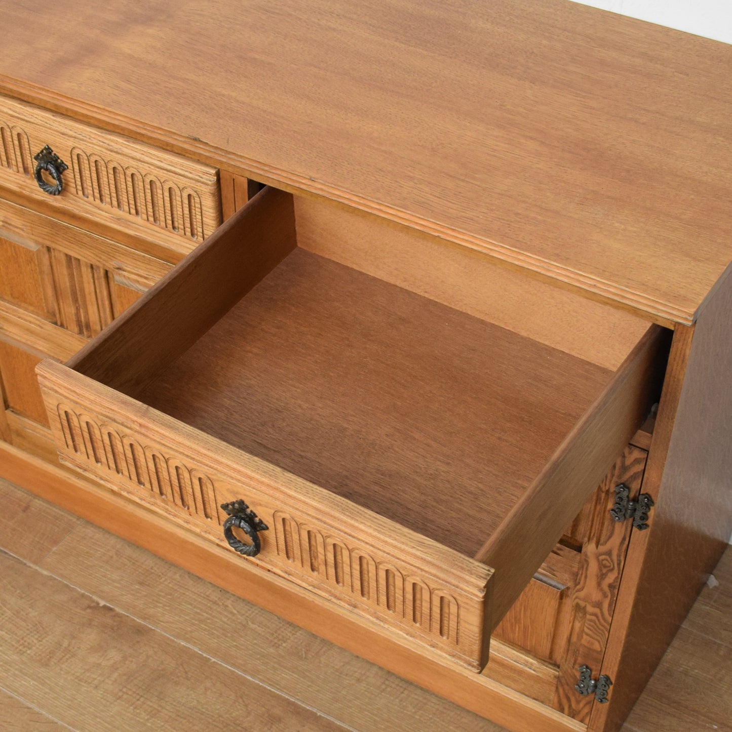Restored Oak Sideboard