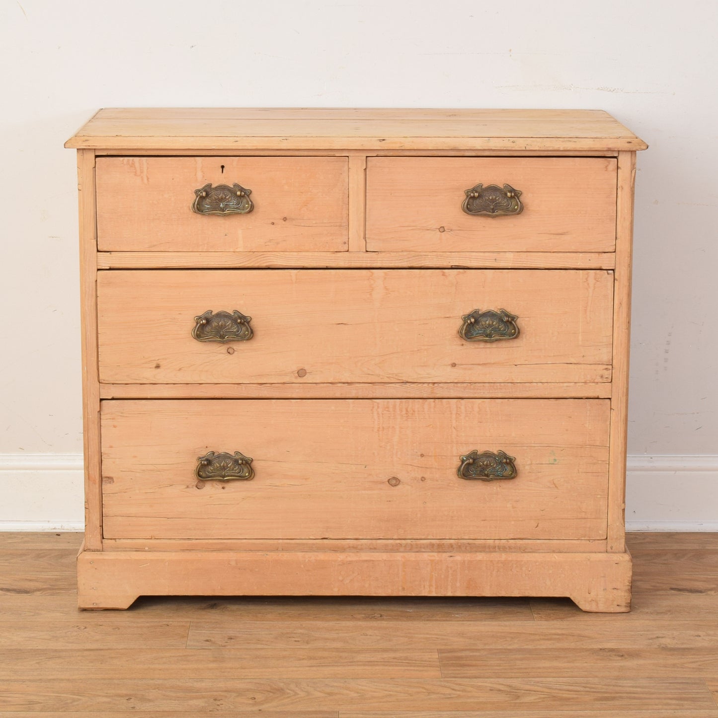 Antique Pine Chest Of Drawers