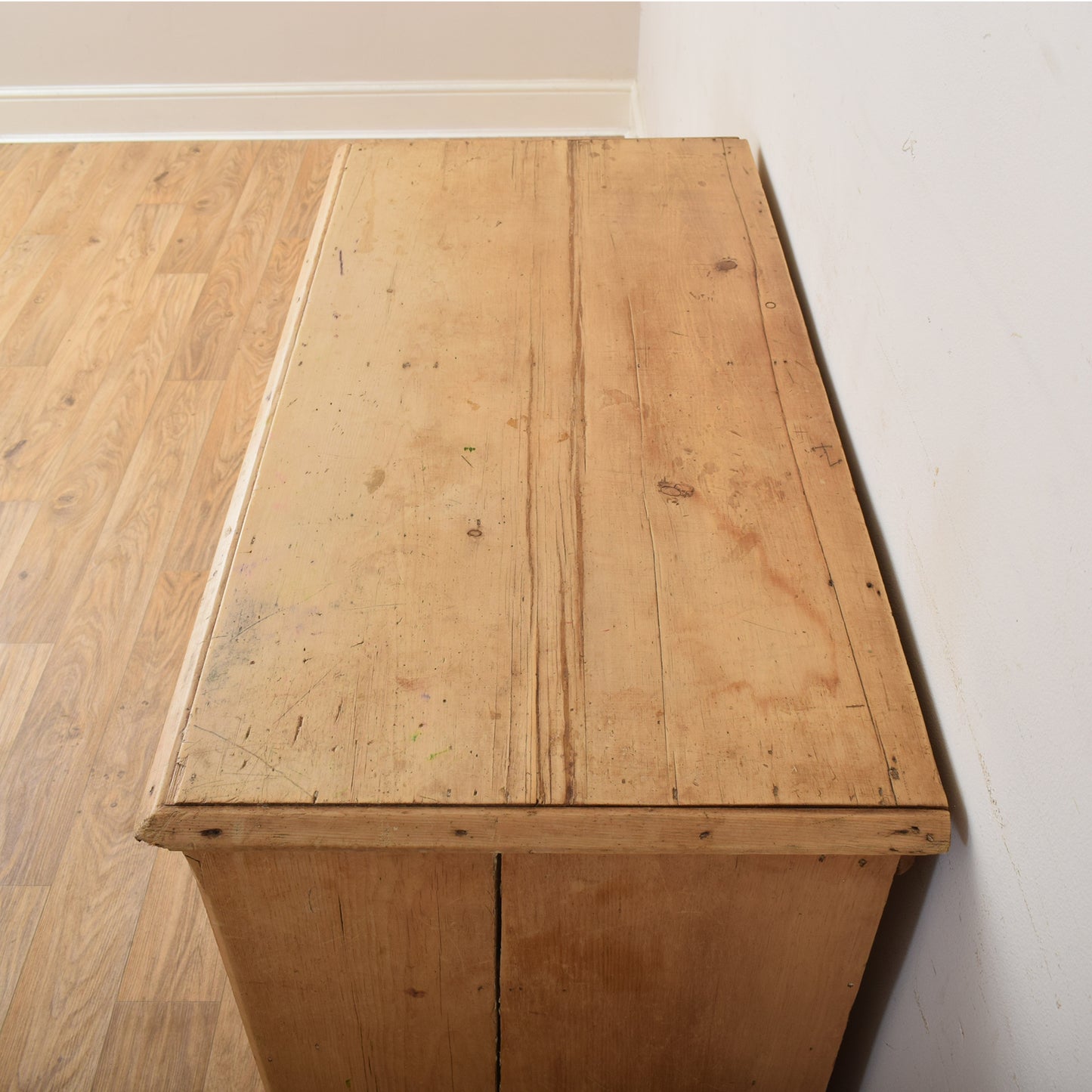 Antique Pine Chest Of Drawers