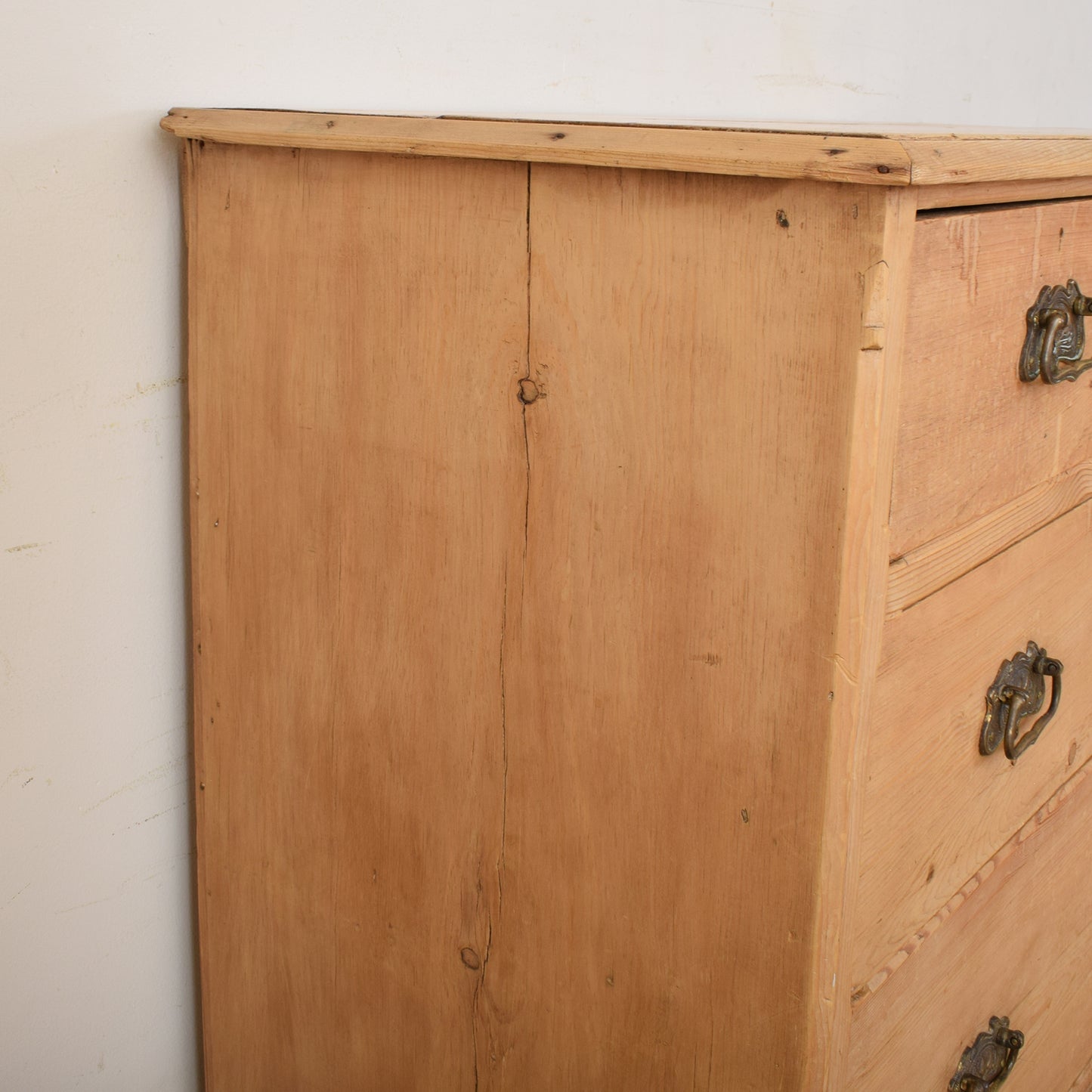 Antique Pine Chest Of Drawers
