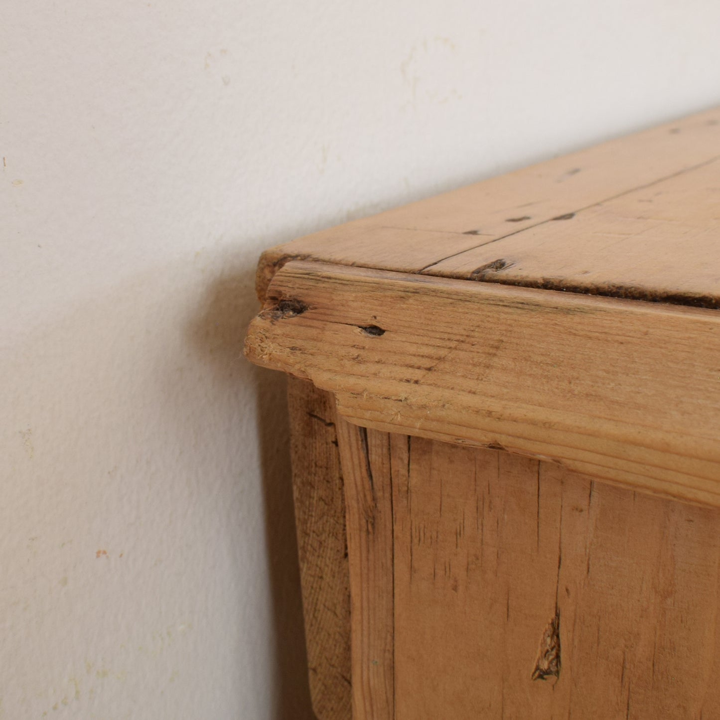 Antique Pine Chest Of Drawers