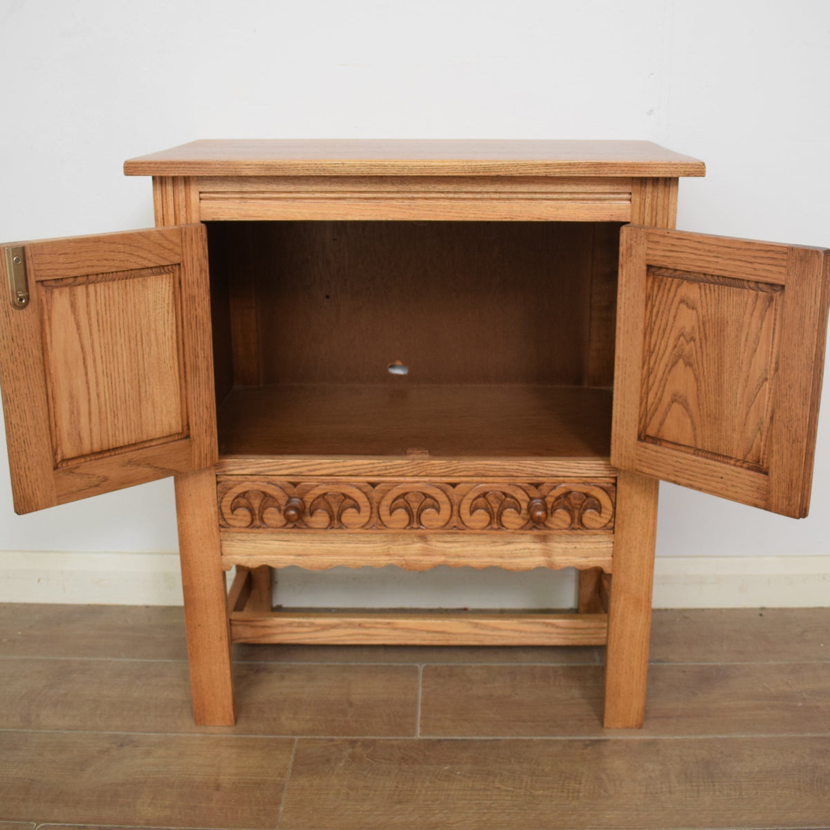 Restored Oak Pot Cupboard