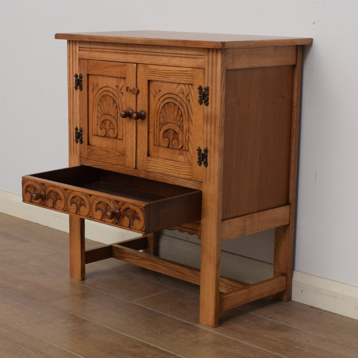 Restored Oak Pot Cupboard