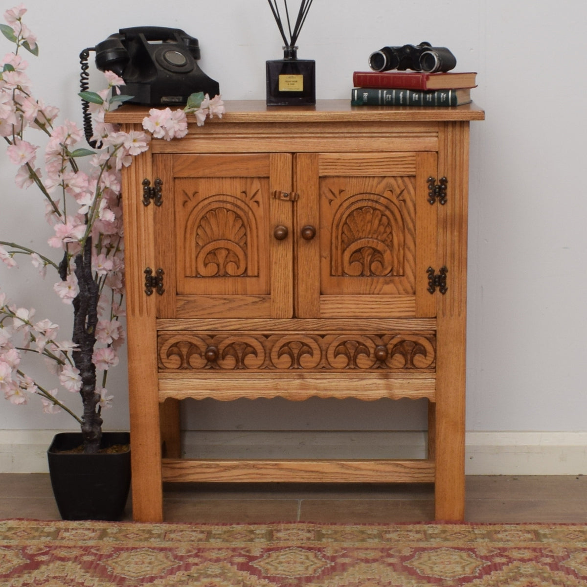 Restored Oak Pot Cupboard