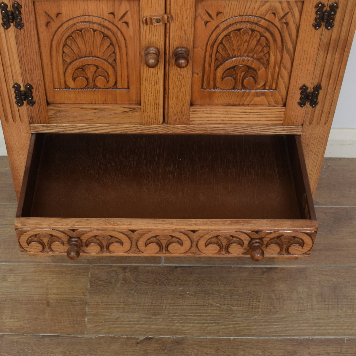 Restored Oak Pot Cupboard