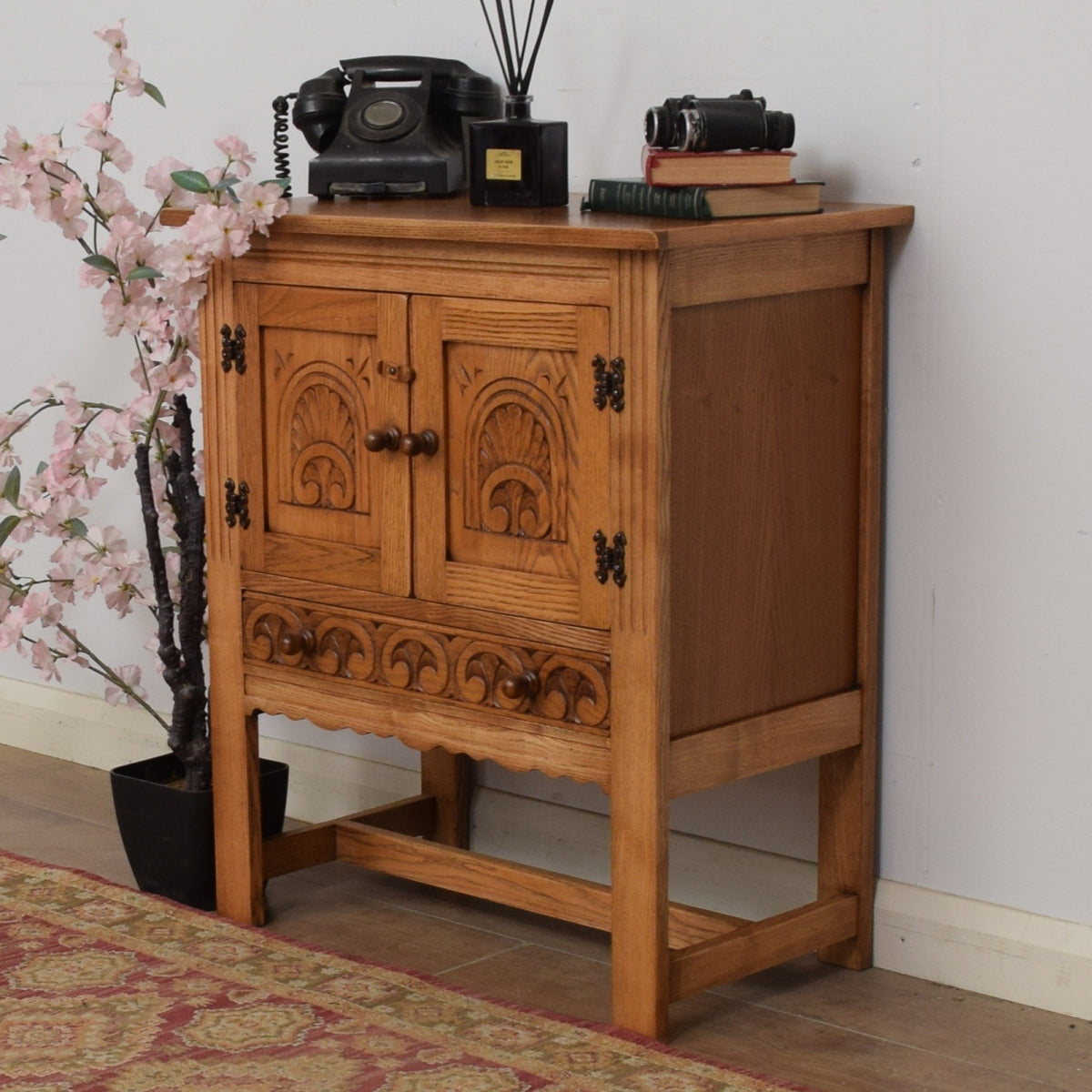 Restored Oak Pot Cupboard