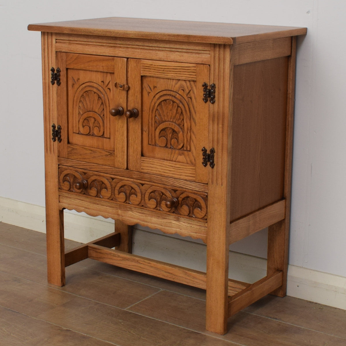 Restored Oak Pot Cupboard