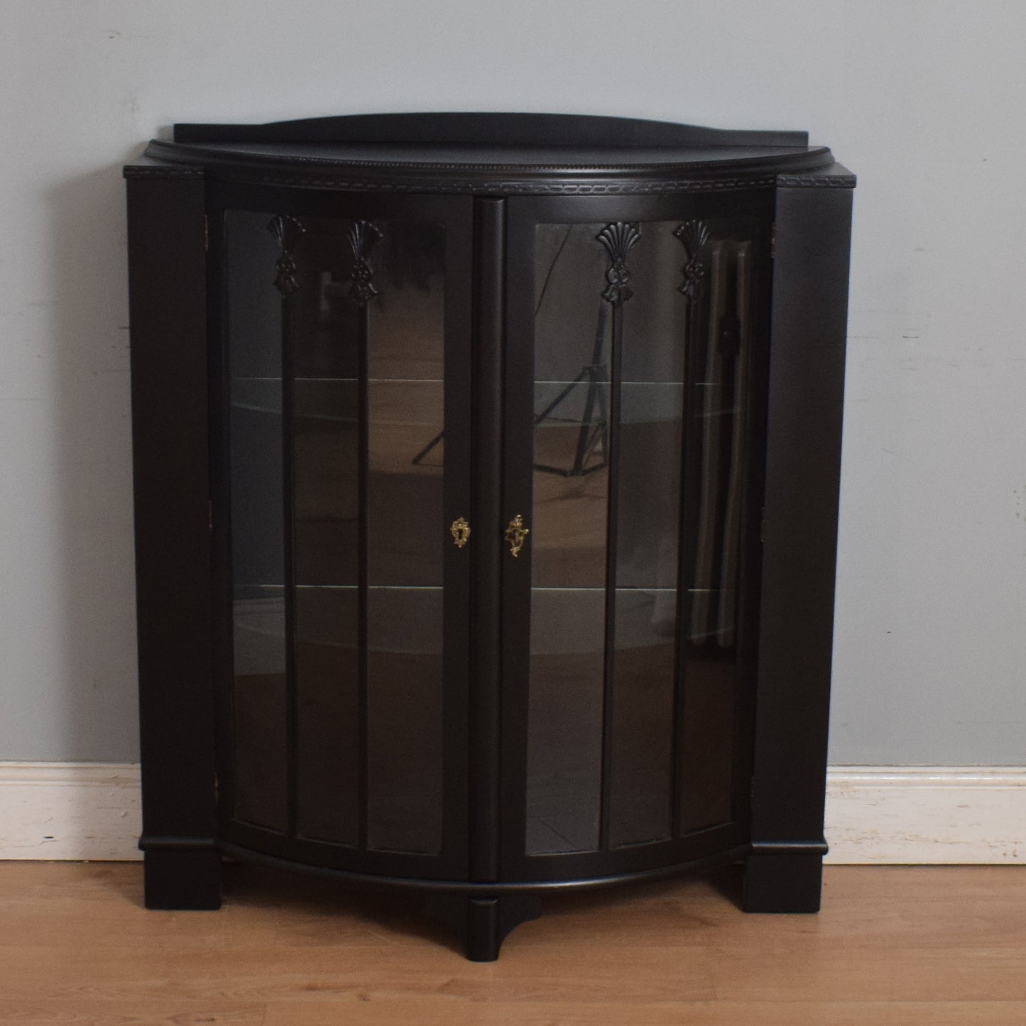 Painted Glazed Display Cabinet