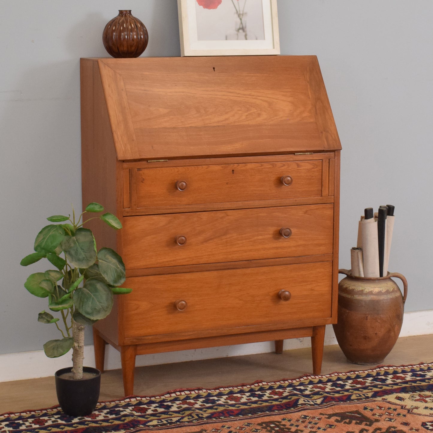Refinished Mid-Century Bureau