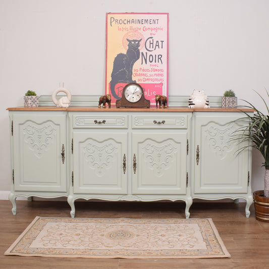 Large French Painted Sideboard