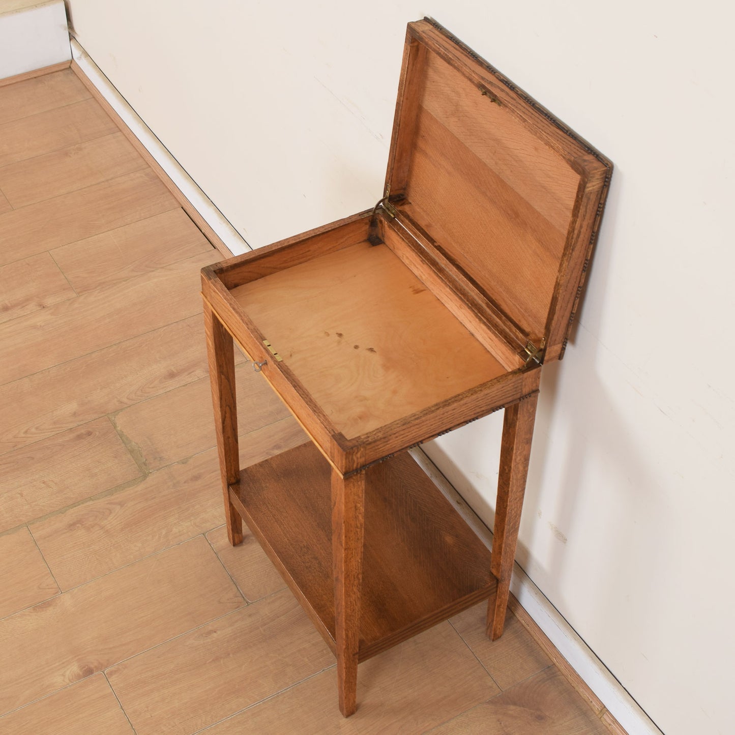 Occasional Table with top storage