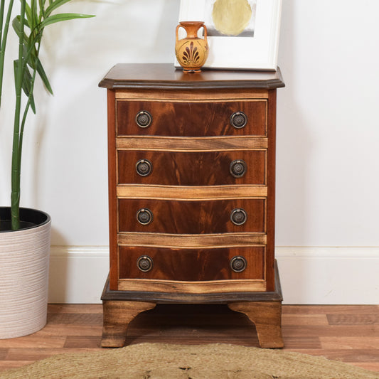 Flamed Mahogany Bedside