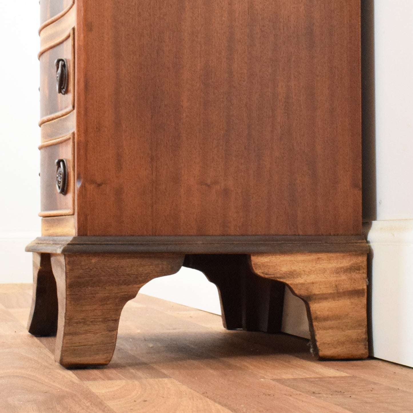 Flamed Mahogany Bedside