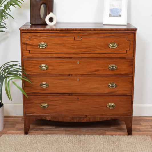 Restored Mahogany Secretaire