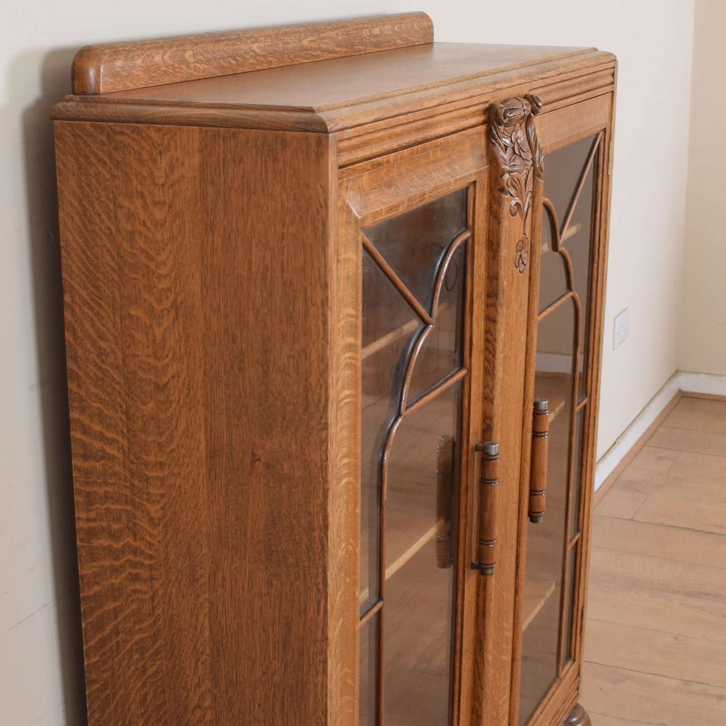 Art Deco Glazed Bookcase