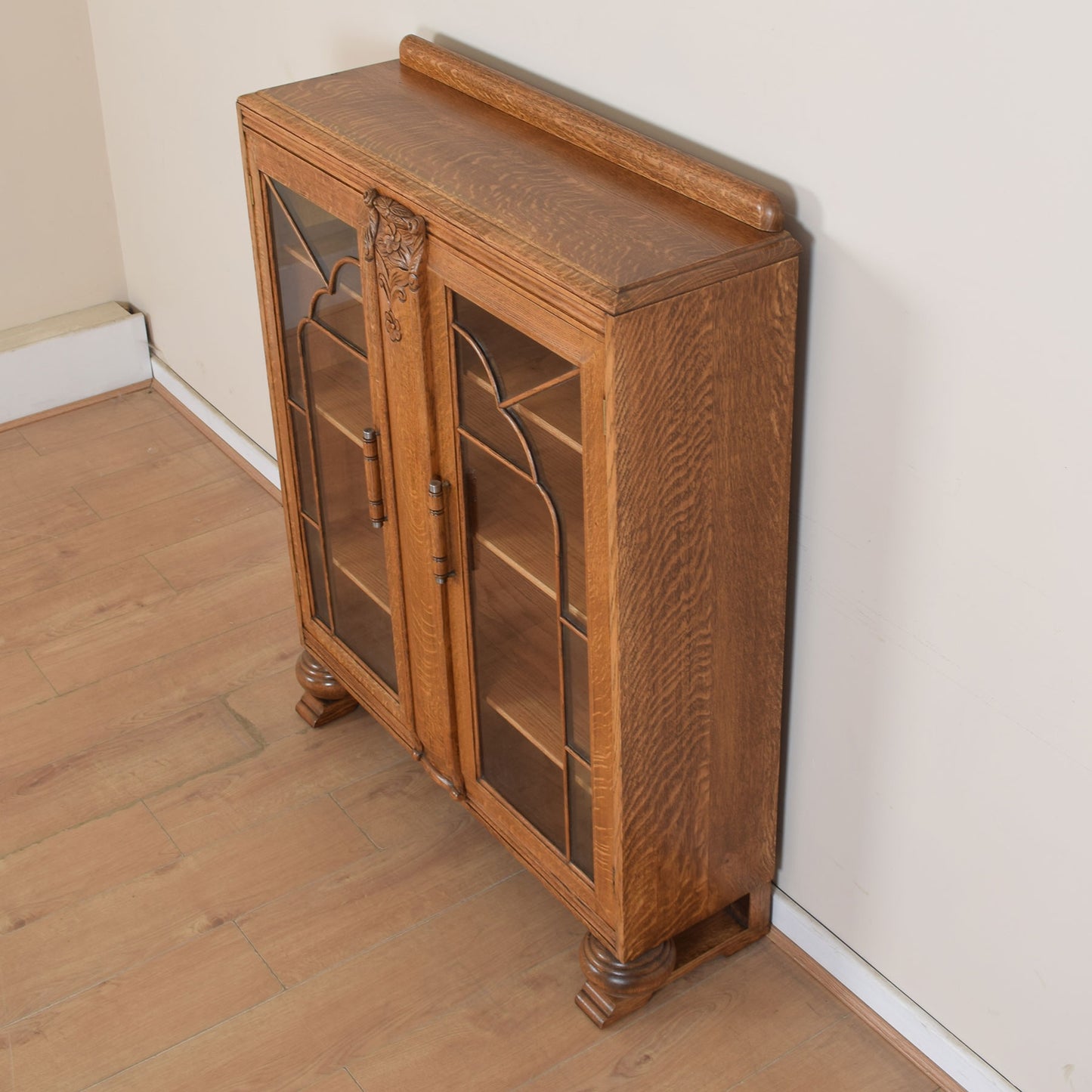 Art Deco Glazed Bookcase