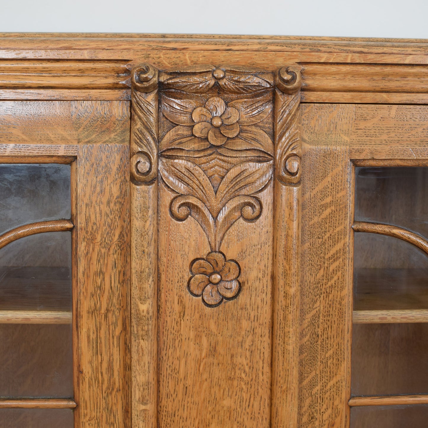 Art Deco Glazed Bookcase