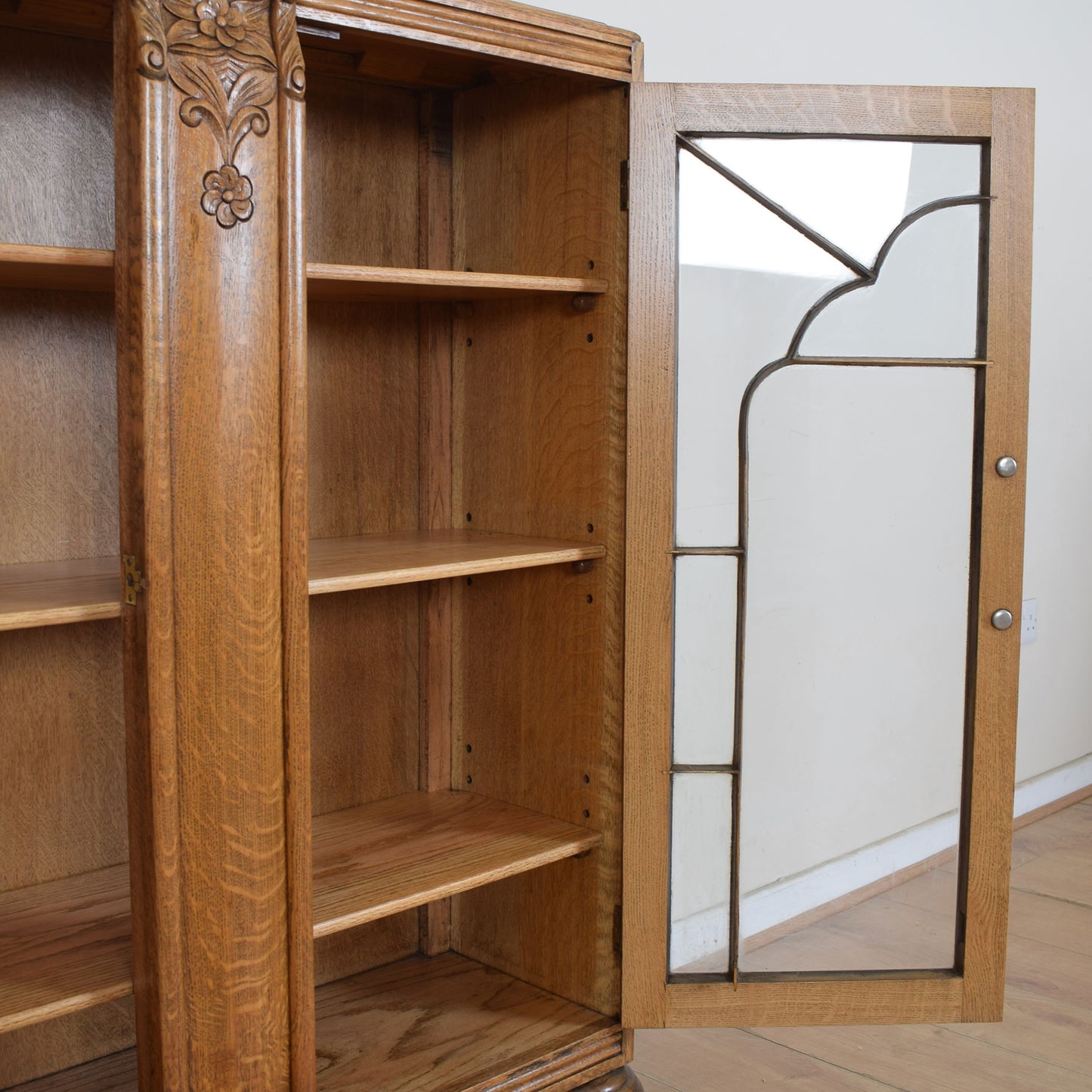 Art Deco Glazed Bookcase