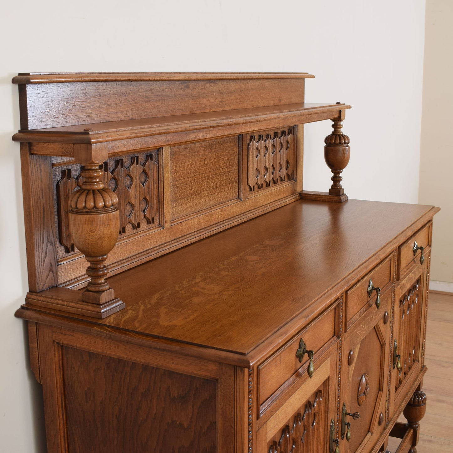 Vintage Oak Sideboard