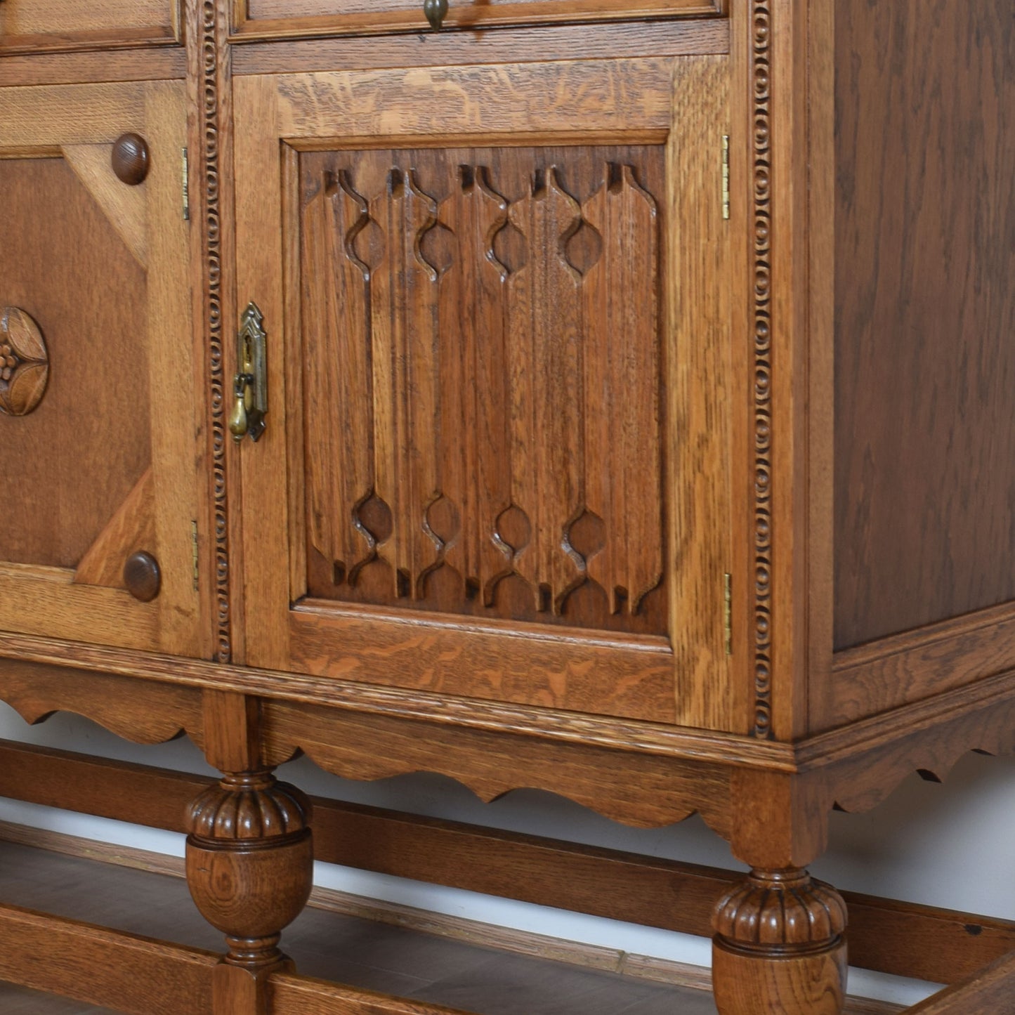 Vintage Oak Sideboard
