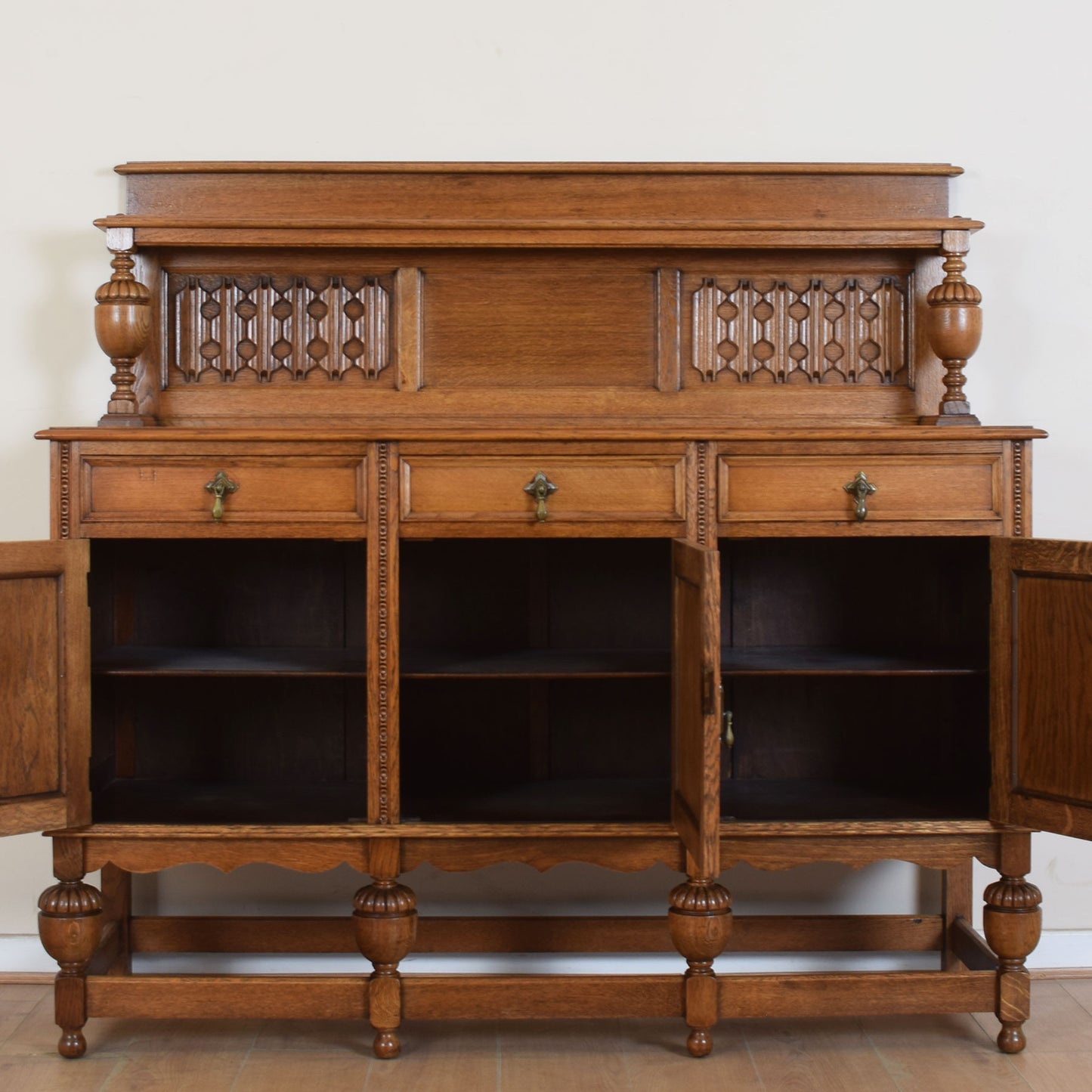 Vintage Oak Sideboard