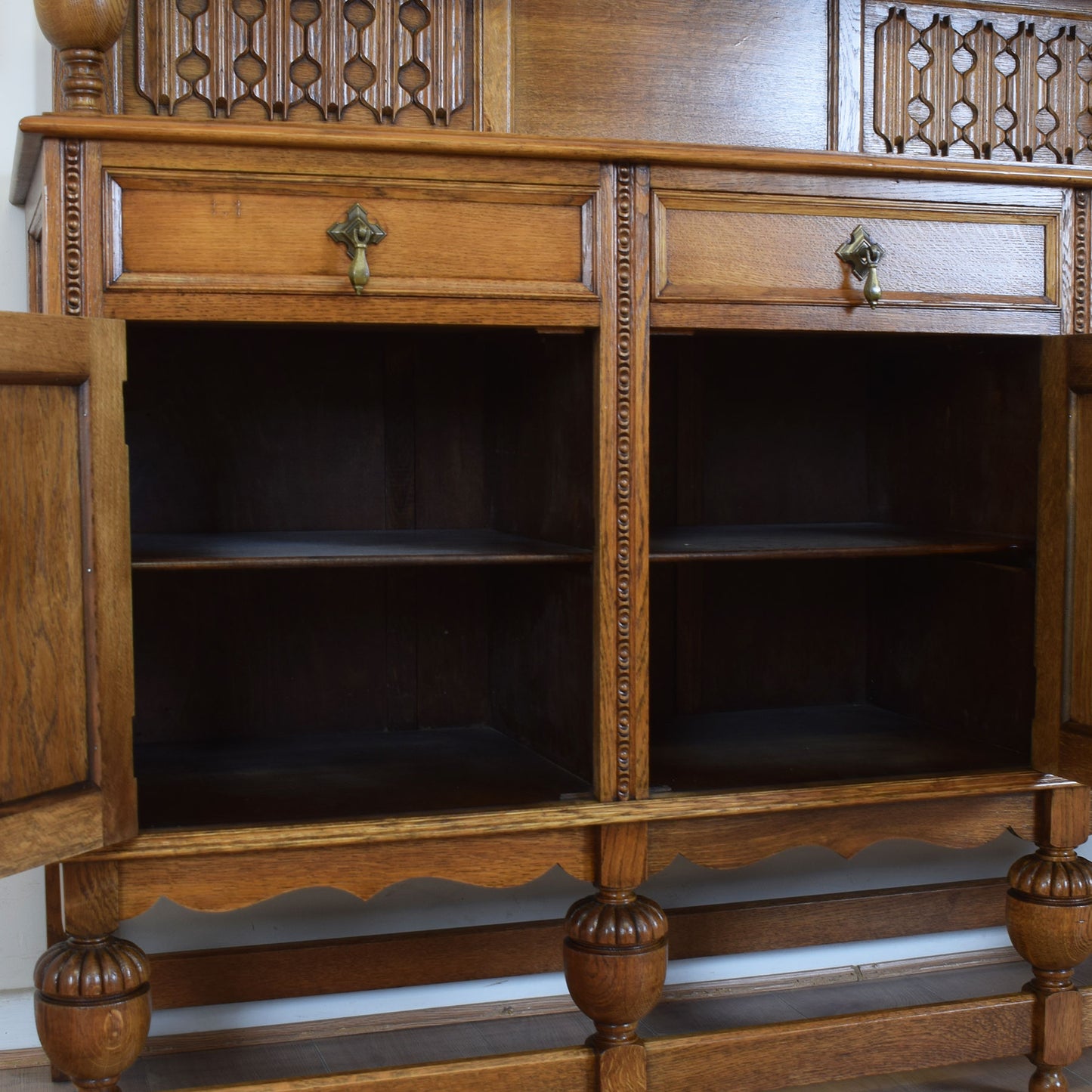 Vintage Oak Sideboard