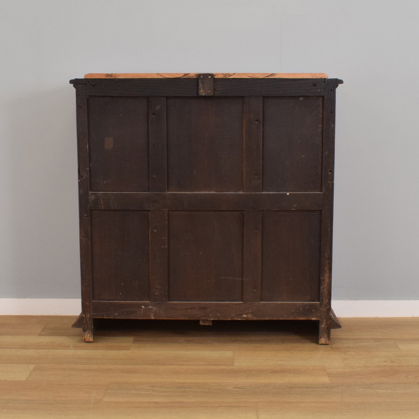 Carved Oak Green-Man Cupboard