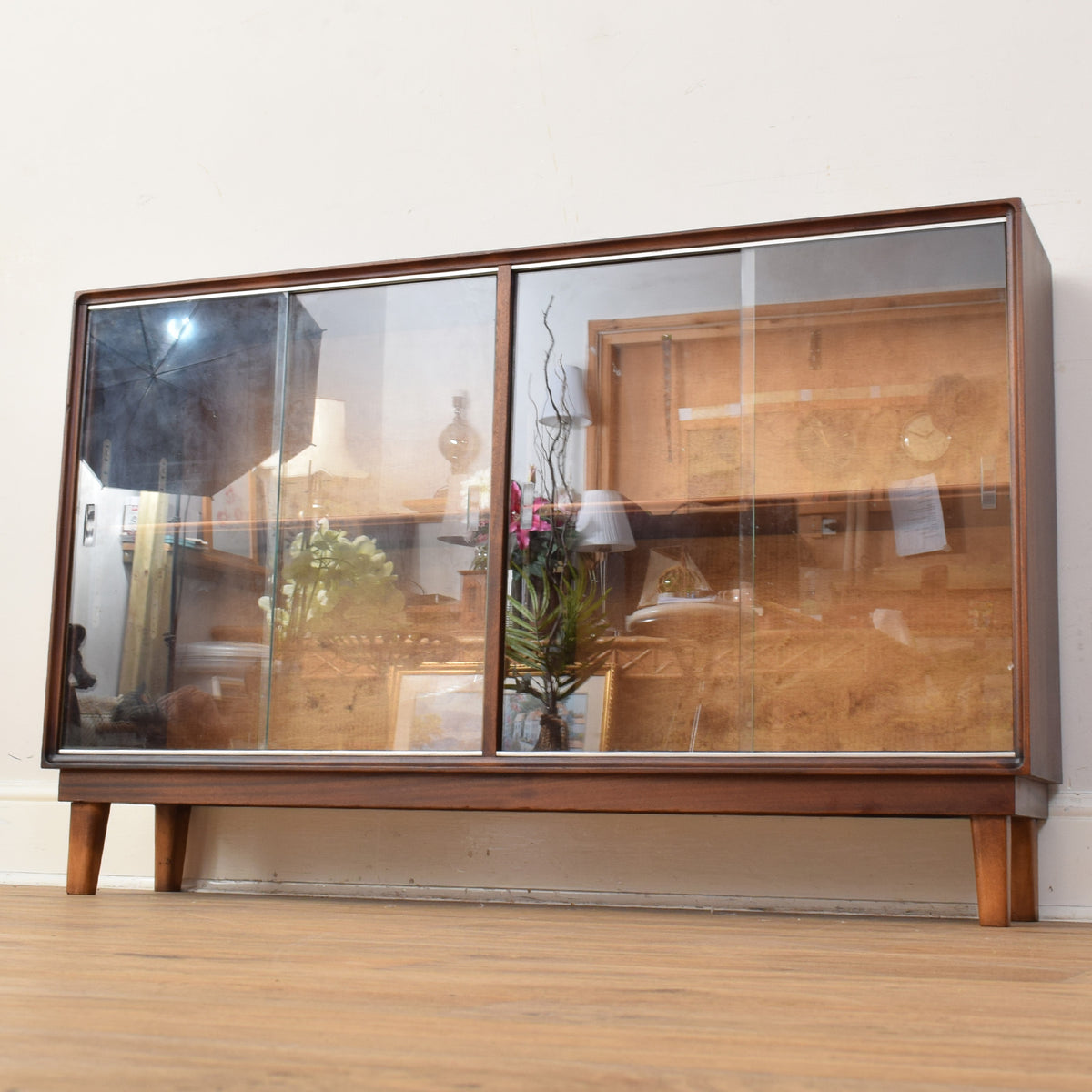 Glazed Mahogany Cabinet