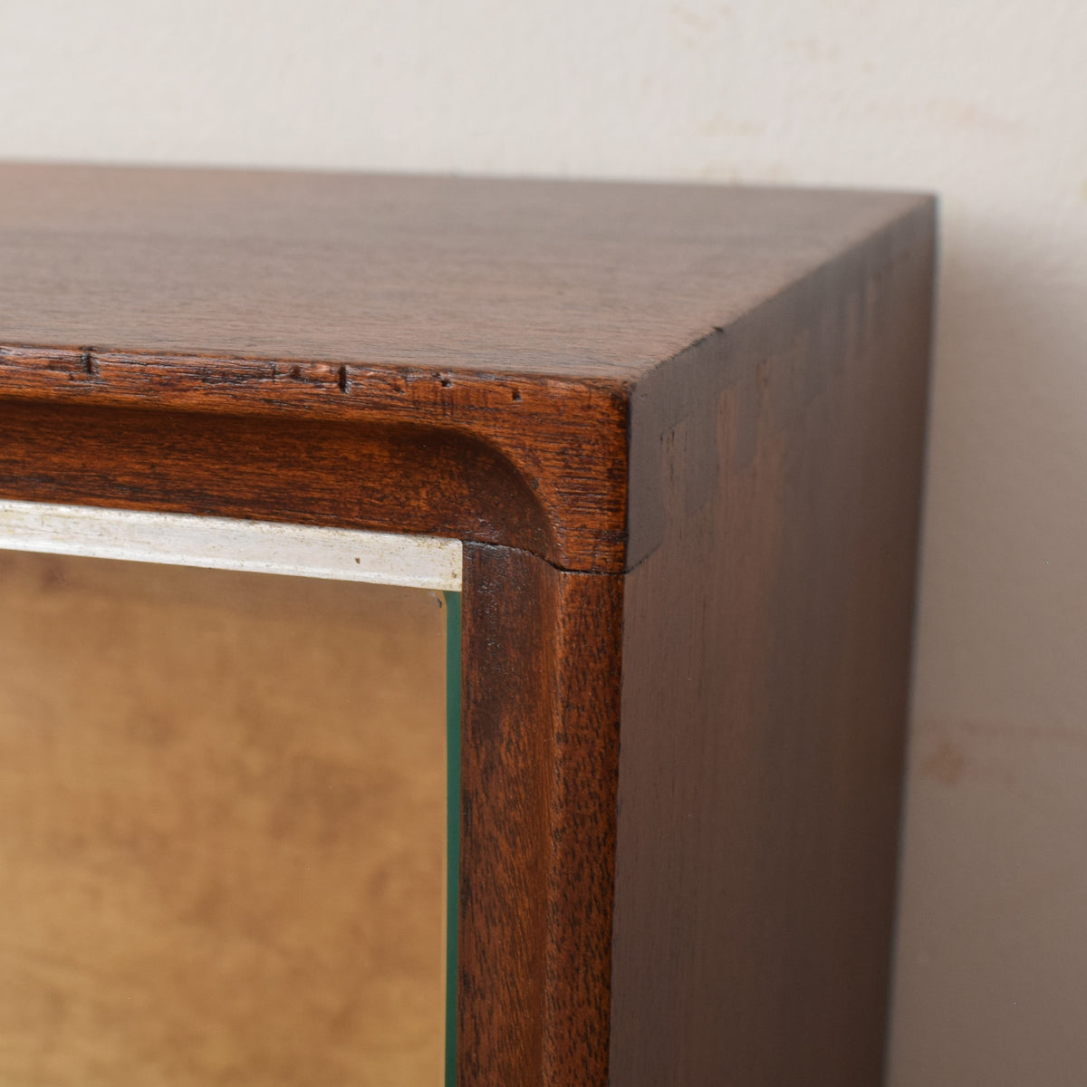 Glazed Mahogany Cabinet