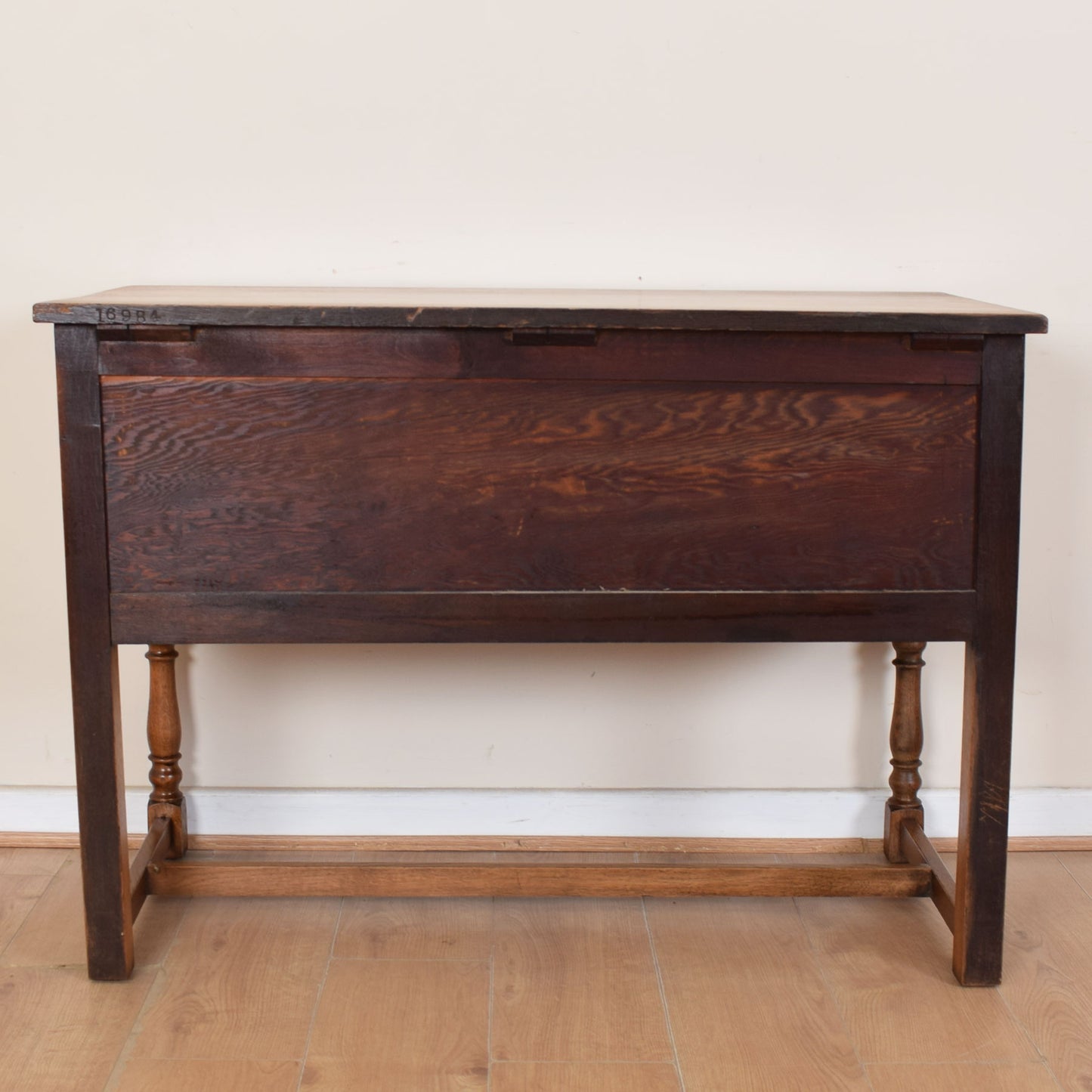 Oak Linenfold Desk