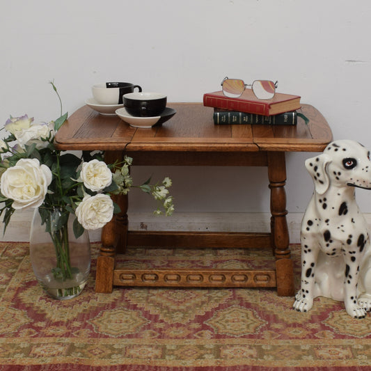 Small Oak Drop Leaf Table