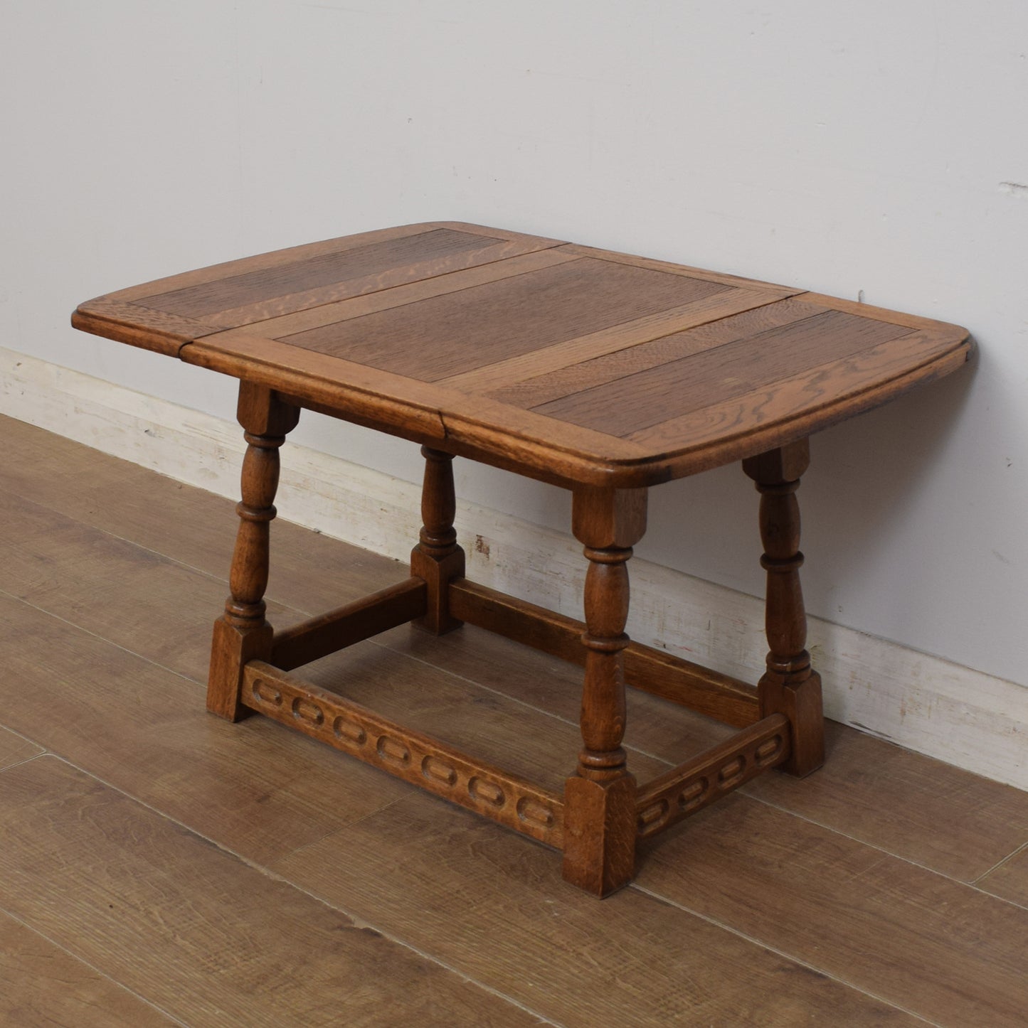 Small Oak Drop Leaf Table