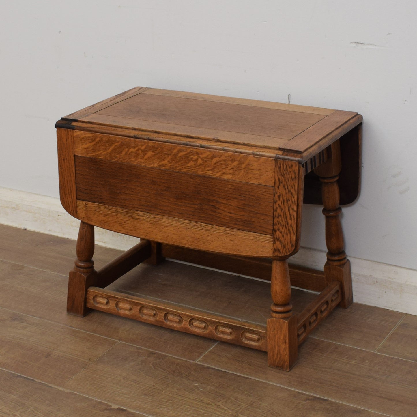 Small Oak Drop Leaf Table