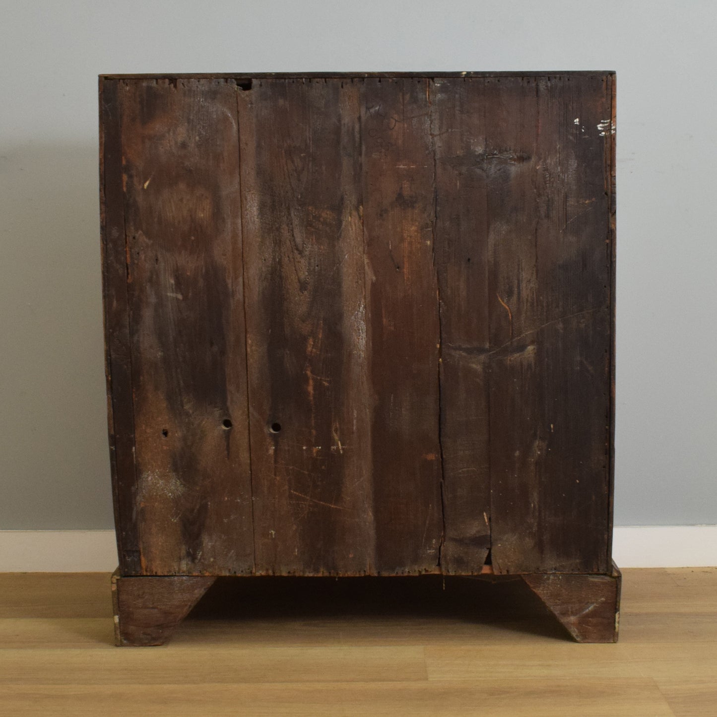 Large Antique Oak Bureau