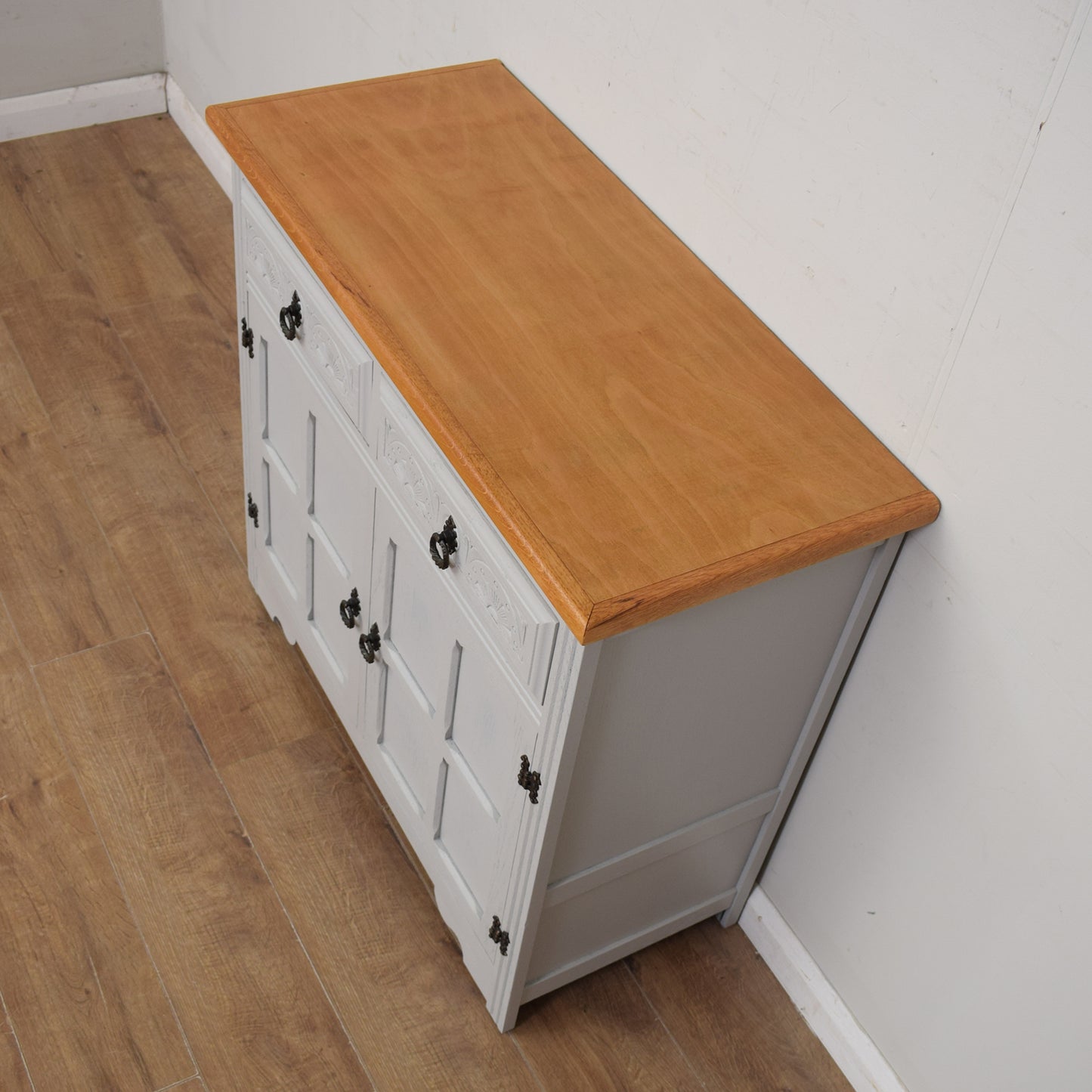 Painted Oak Sideboard