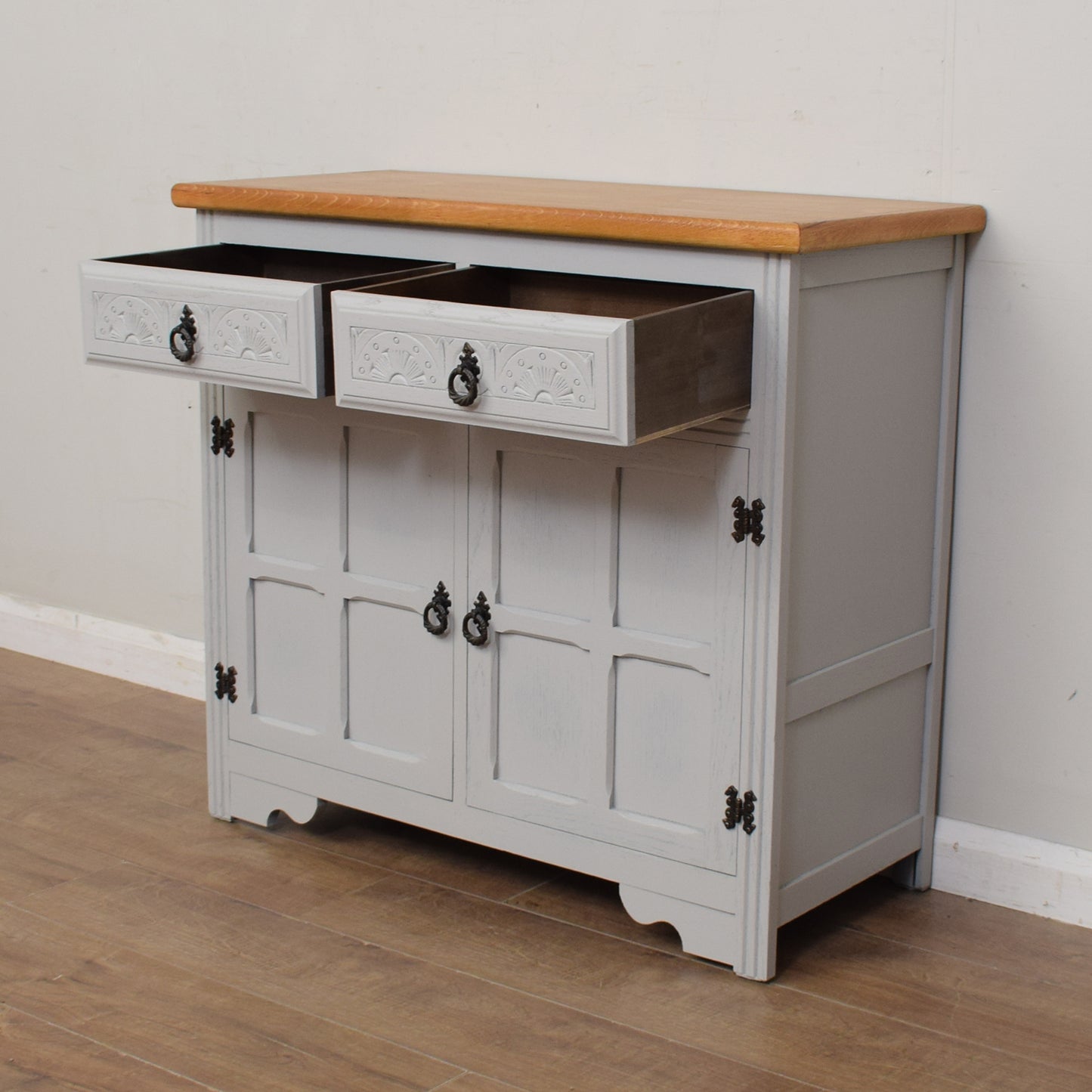 Painted Oak Sideboard