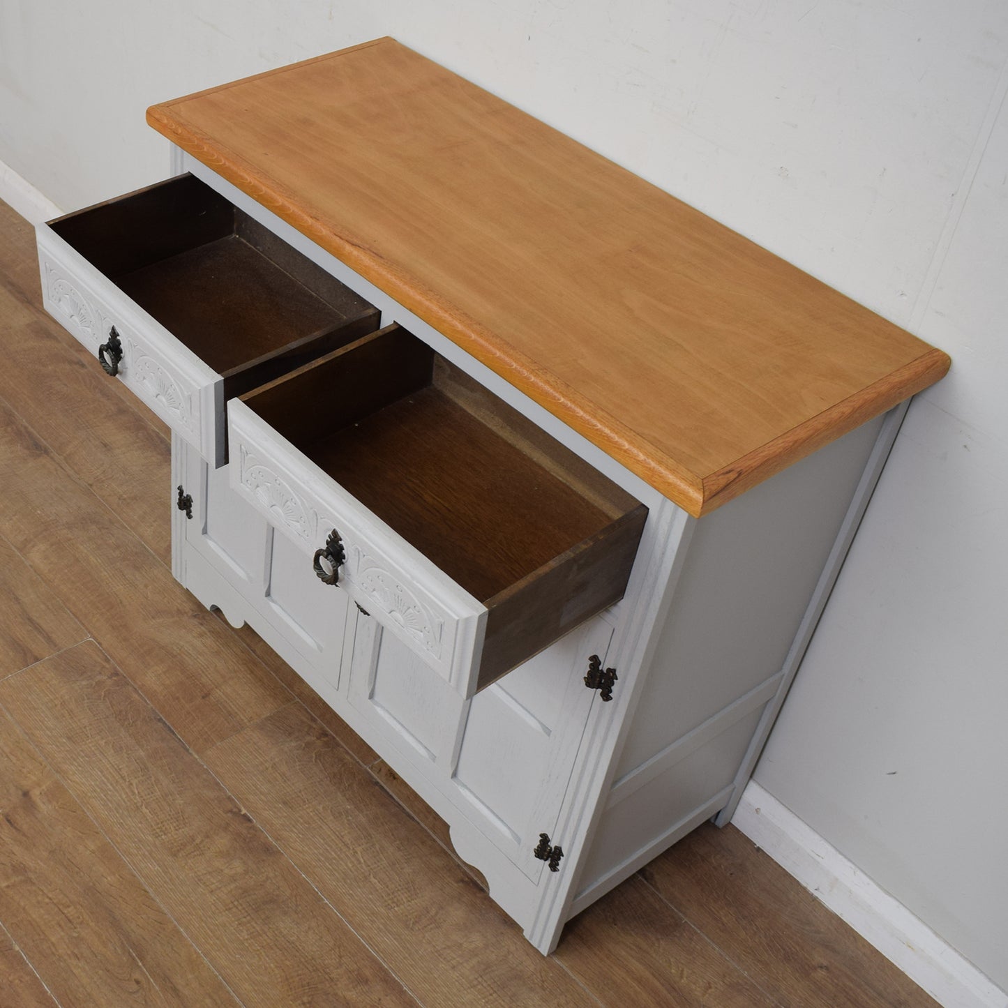 Painted Oak Sideboard