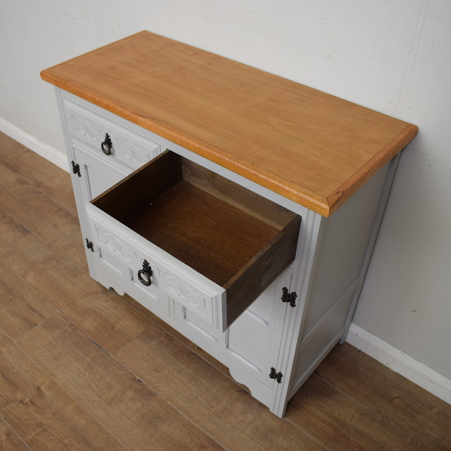 Painted Oak Sideboard