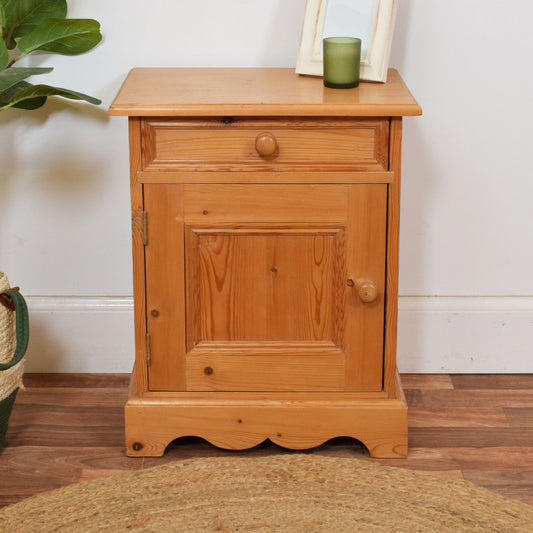 Rustic Pine Bedside