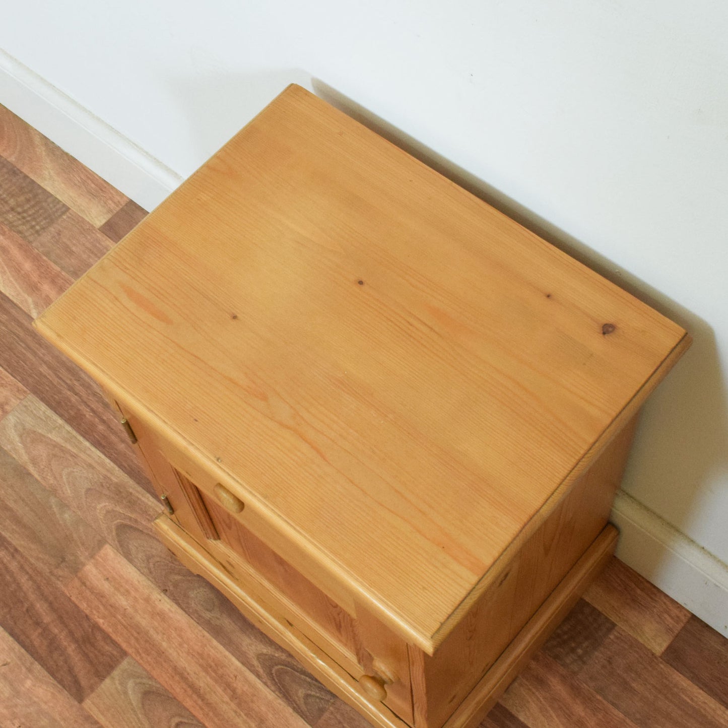 Rustic Pine Bedside