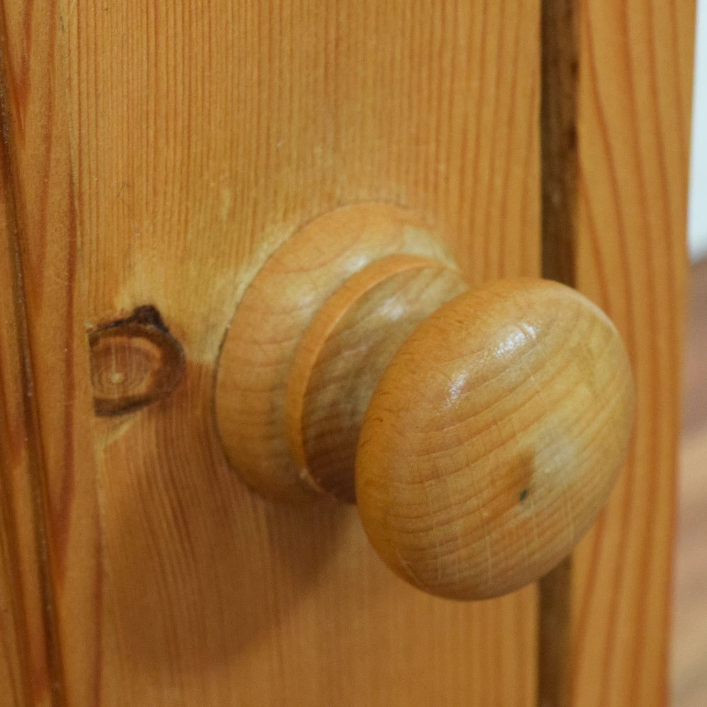 Rustic Pine Bedside