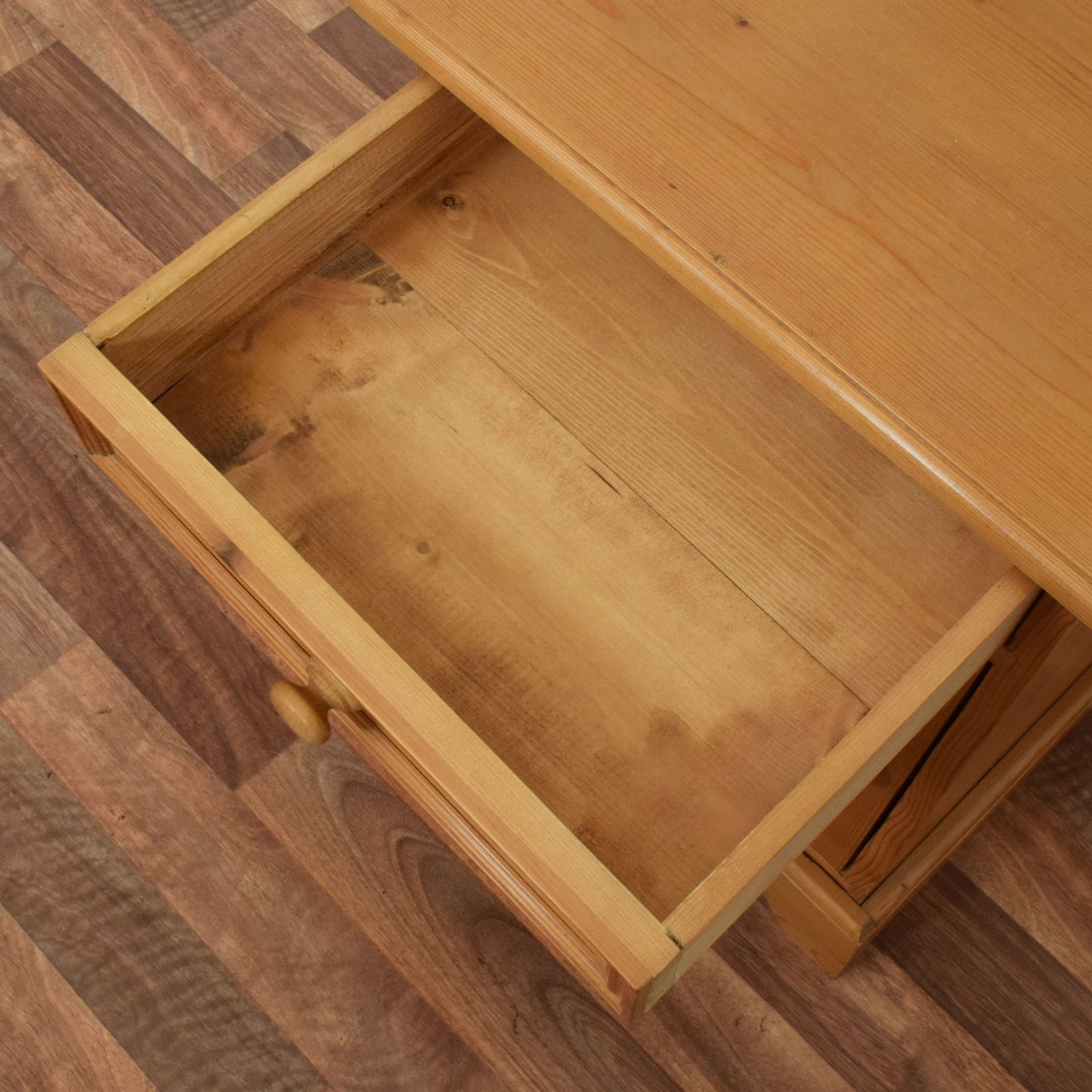 Rustic Pine Bedside