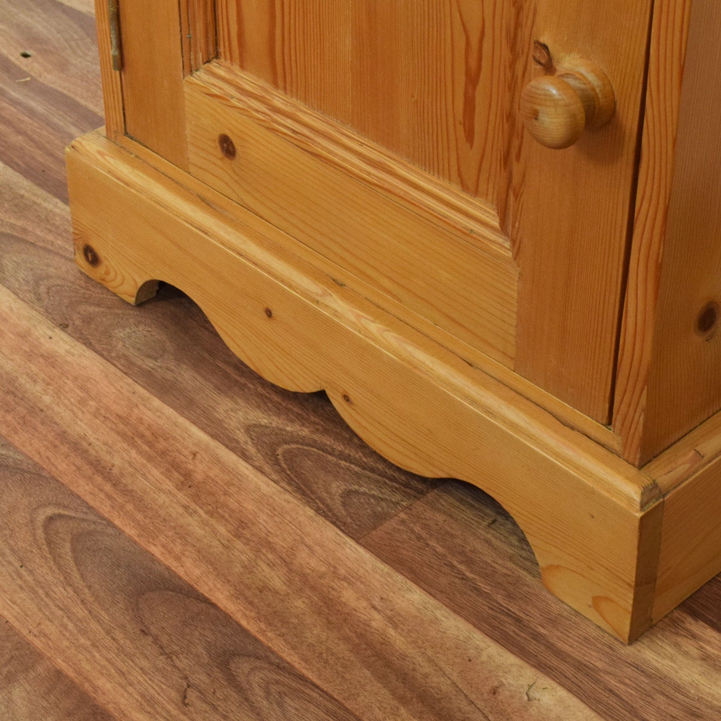 Rustic Pine Bedside